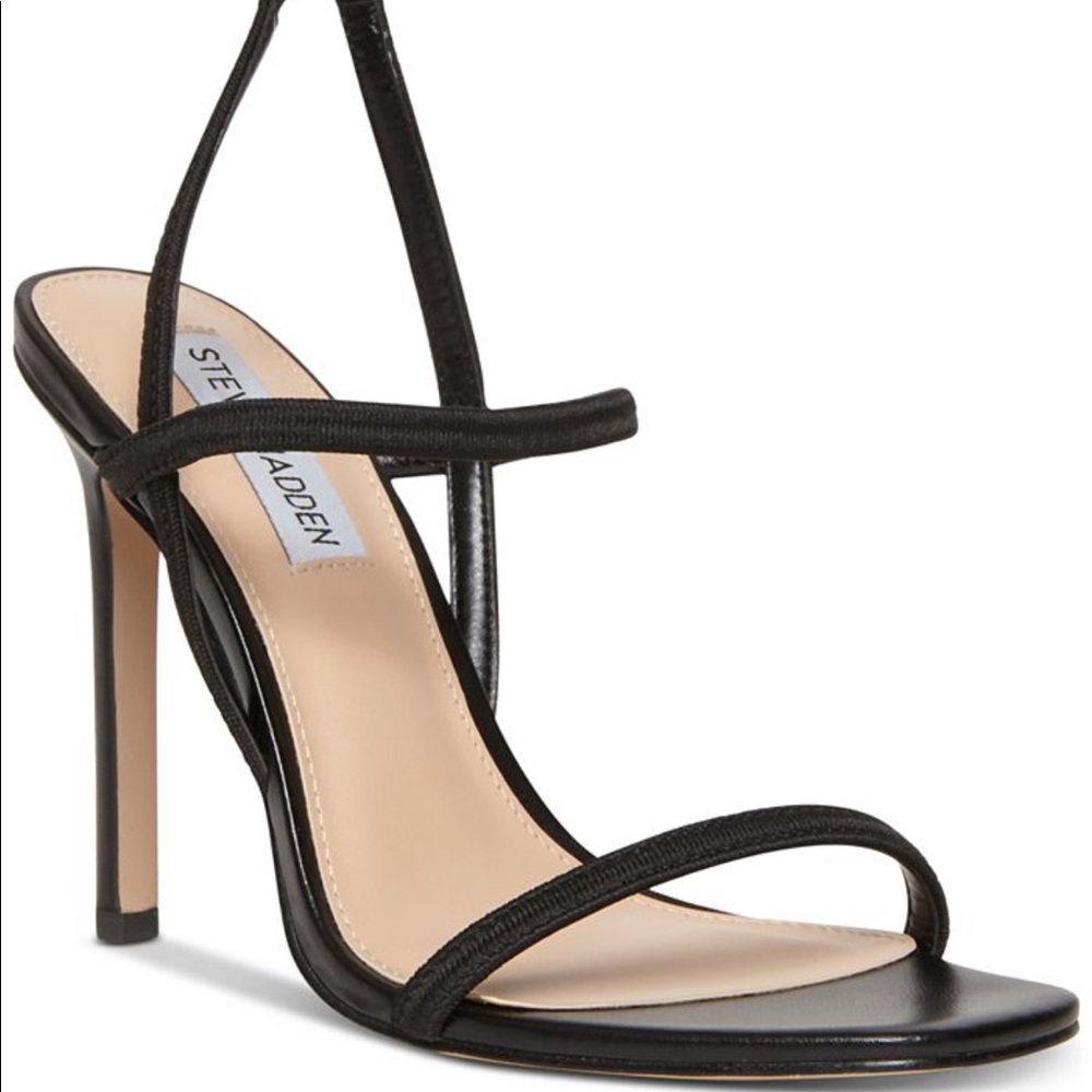 STEVE MADDEN Nectur black high heel sandals